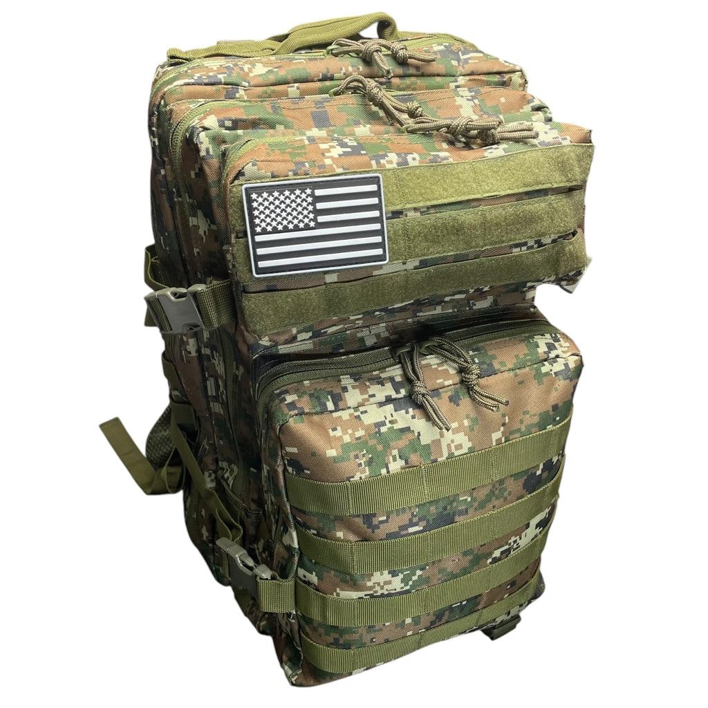 Outdoor Mountaineering Tactical Army Travel Backpack