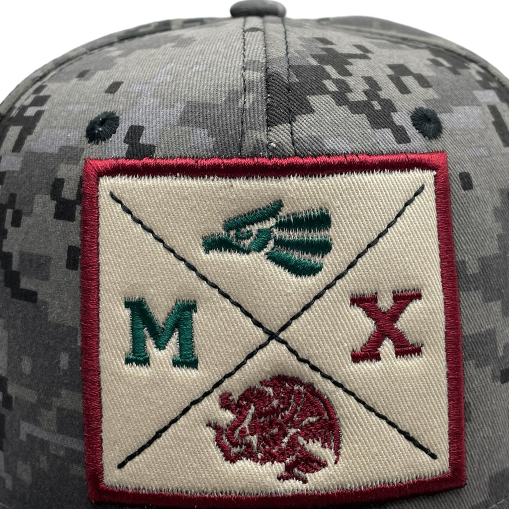 Mexico Baseball Cap - Camo Mexican Baseball Snapback Hats