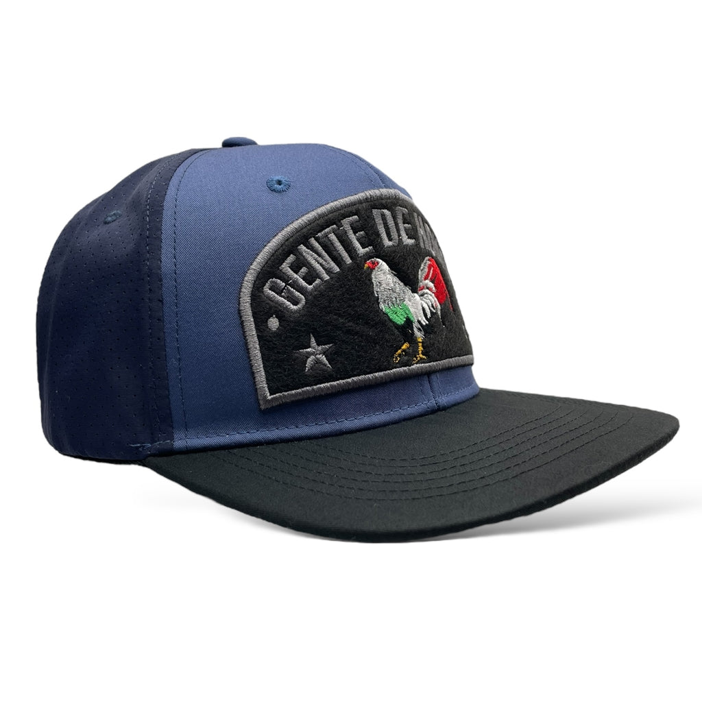 Mexico Baseball Snapback Cap - Embroidered Mexican Rooster Design