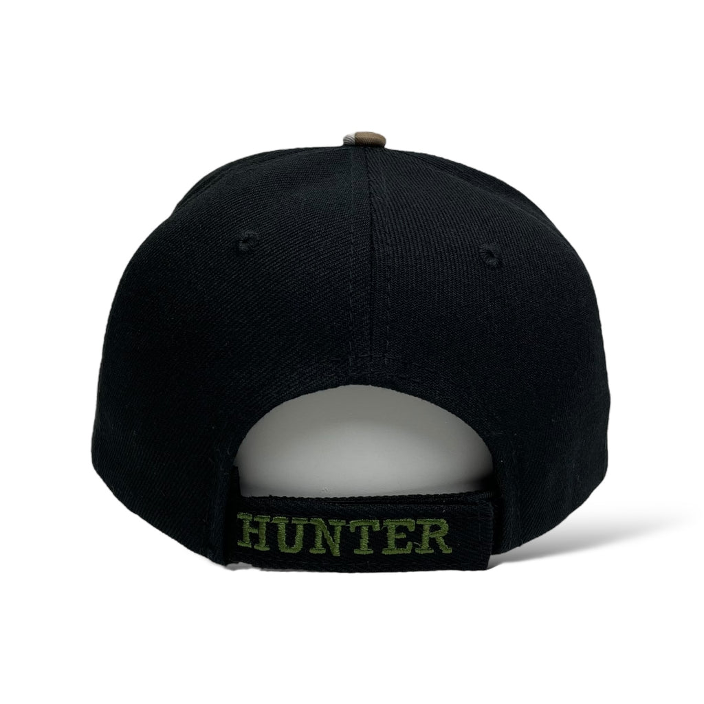 Men's Baseball Cap with Hunter Embroidery & Camouflage Deer Design