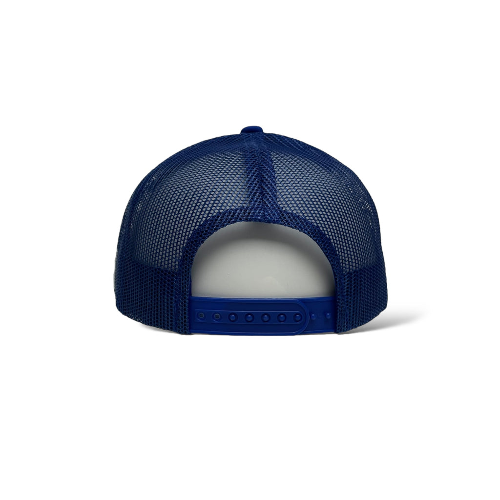 El Salvador Embroidered Flag Snapback Baseball Flat Brim Blue Cap