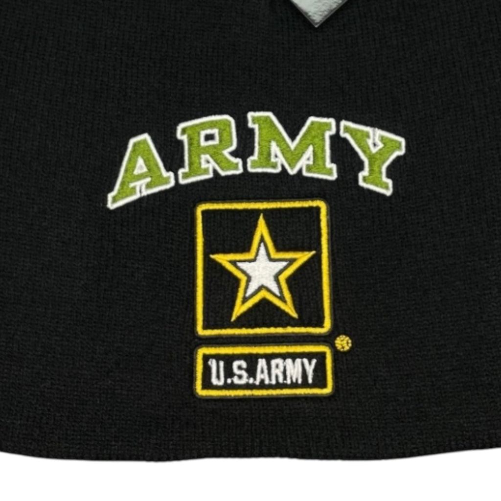 US Army Logo with Star Winter Beanie Embroidered Licensed Hat