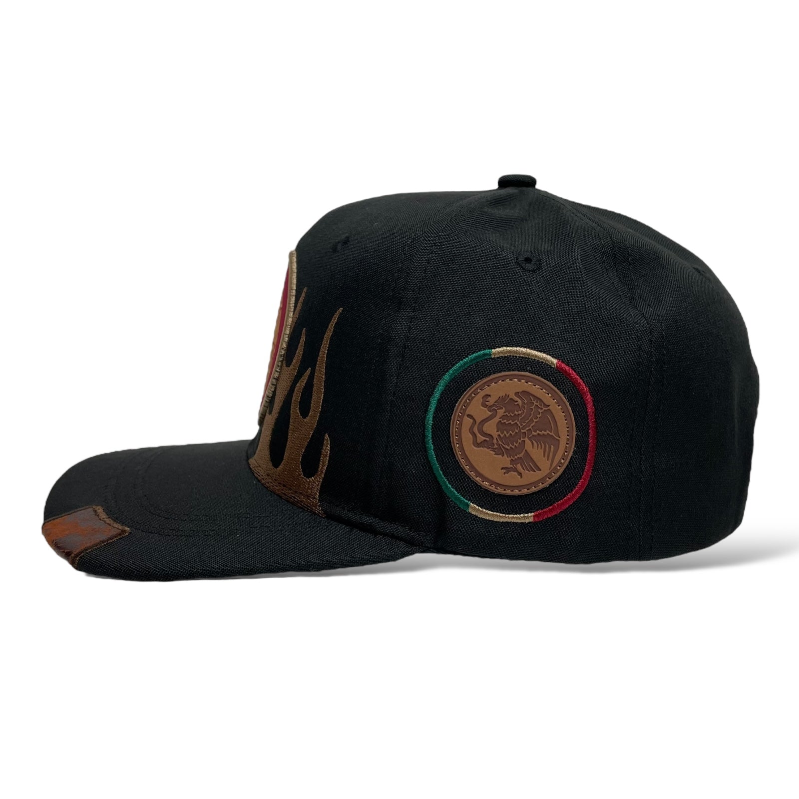 Flat Bill Mexican Eagle Snapback Cap - Wholesale Price