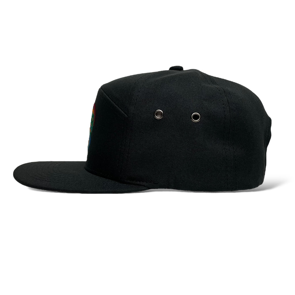 Cock Rooster Flat Bill 7 Panel Snapback Baseball Cap Hat