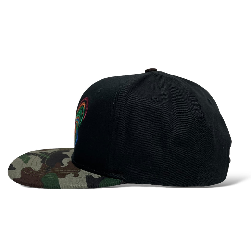 Embroidered Rooster Snapback Baseball Cap