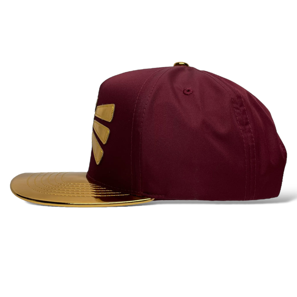 Wholesale Gold Snapback Baseball Cap with Hecho en Mexico Eagle