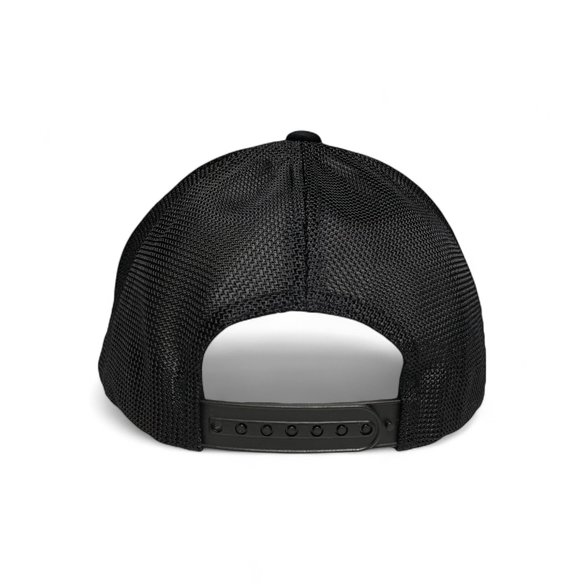 Hecho en Mexico PVC Eagle Patch Mesh Back Baseball Cap – White/Black