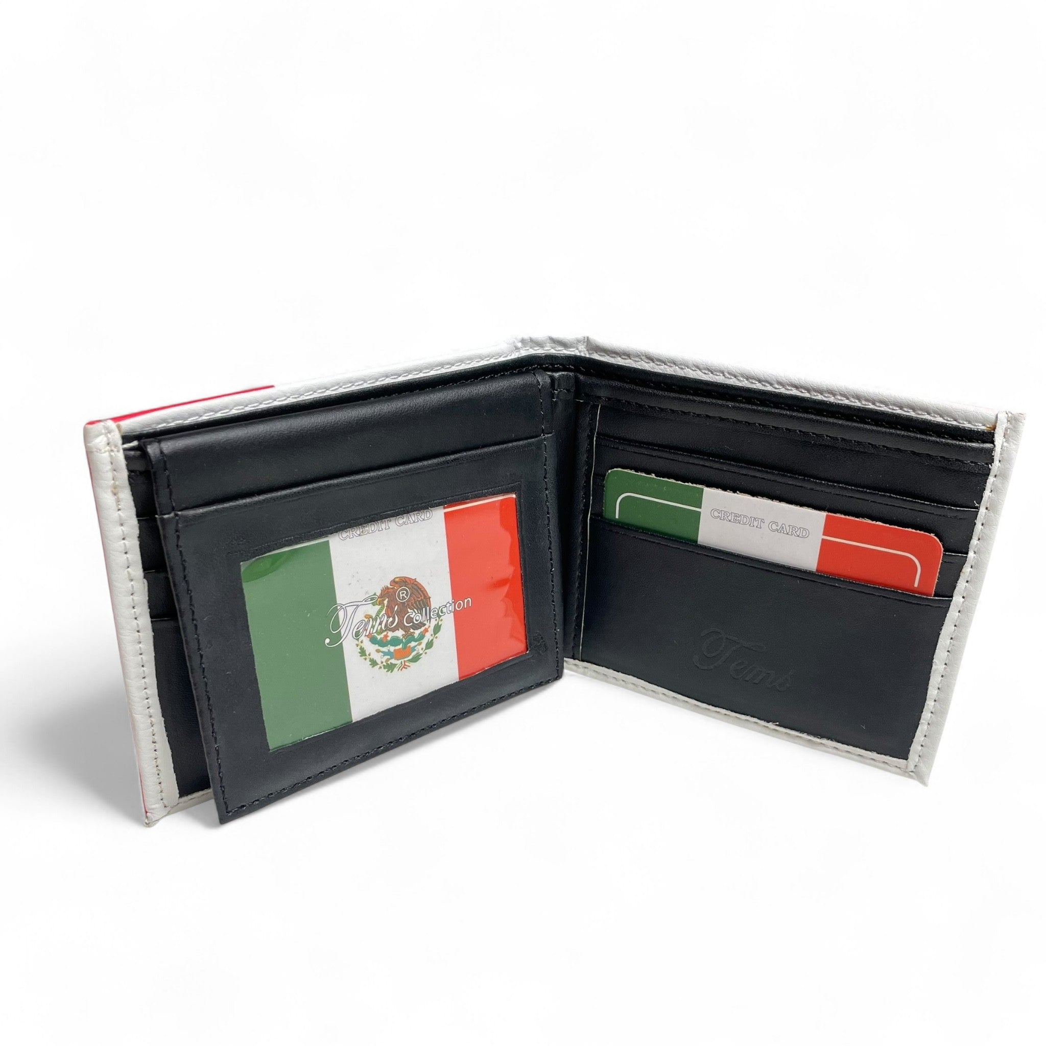Mexico Flag Printed Bifold Wallet