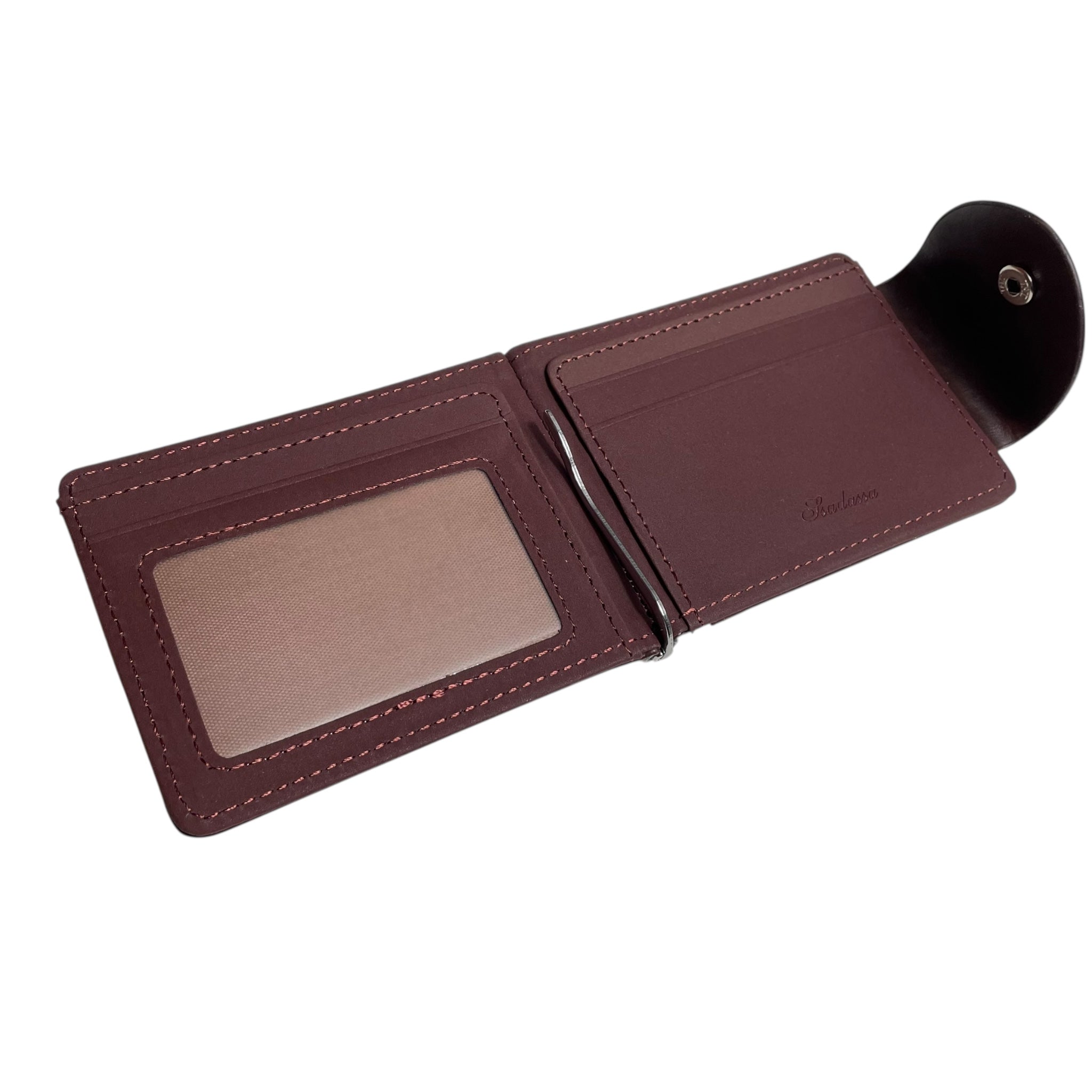 Men's Credit Card Holder Slim Money Clip Wallet