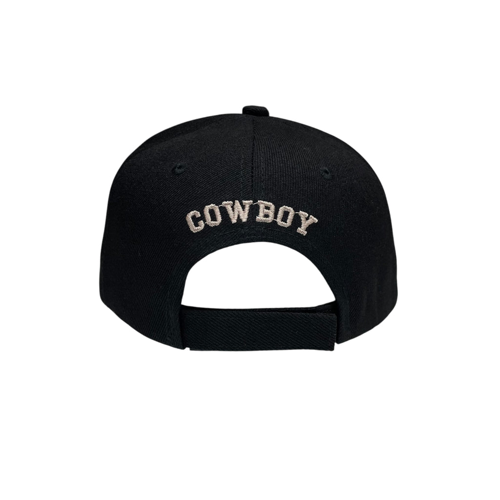 Cowboy Horseshoe Baseball Cap – Adjustable Western Snapback Hat