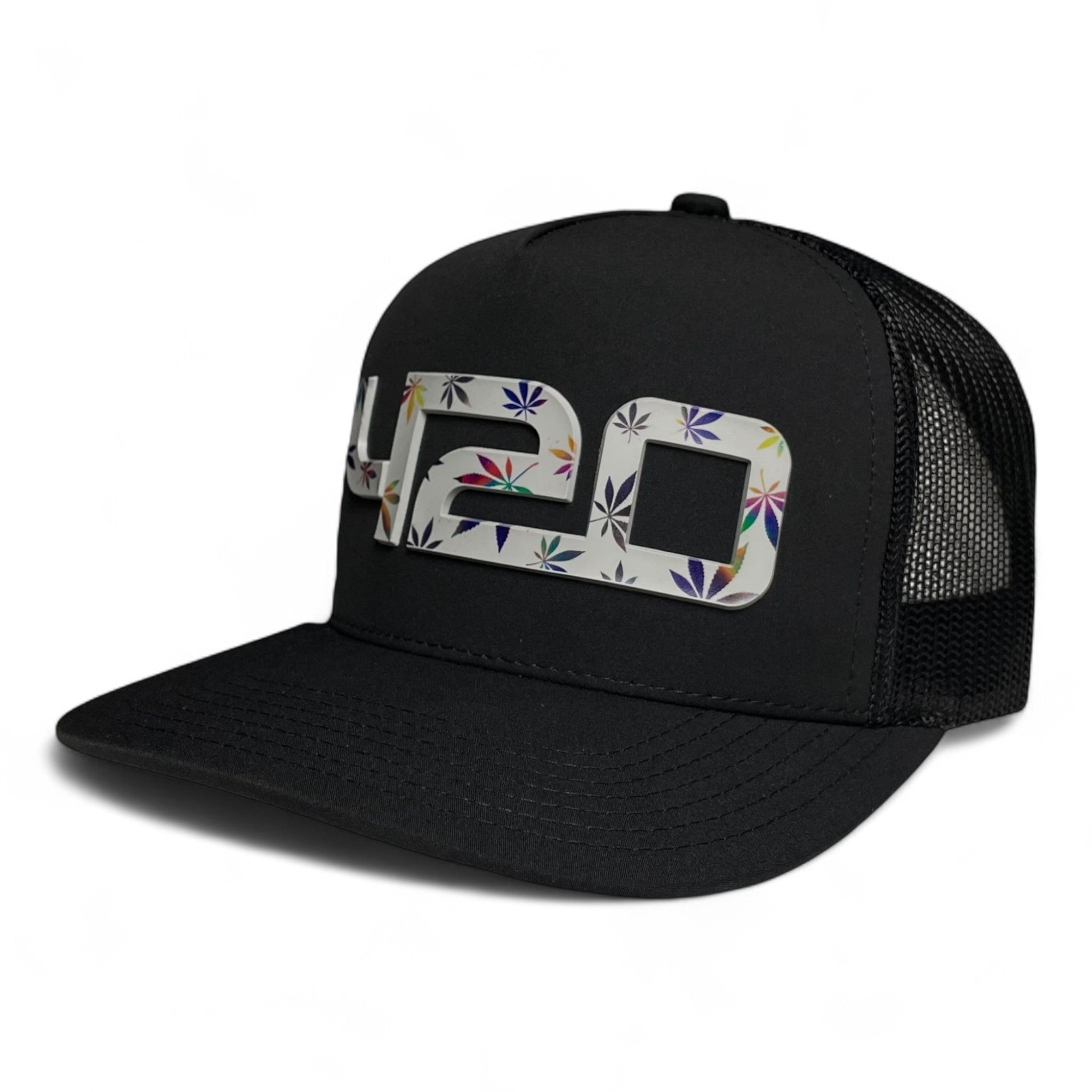 420 Lifestyle PVC Patch Snapback Cap Streetwear