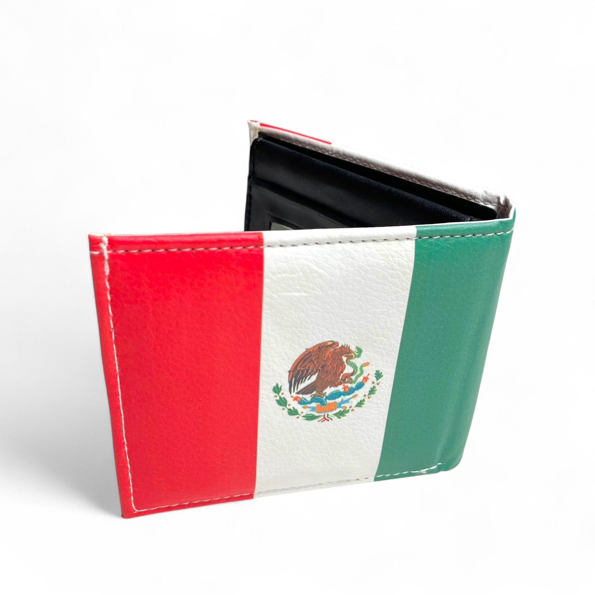 Mexico Flag Printed Bifold Wallet