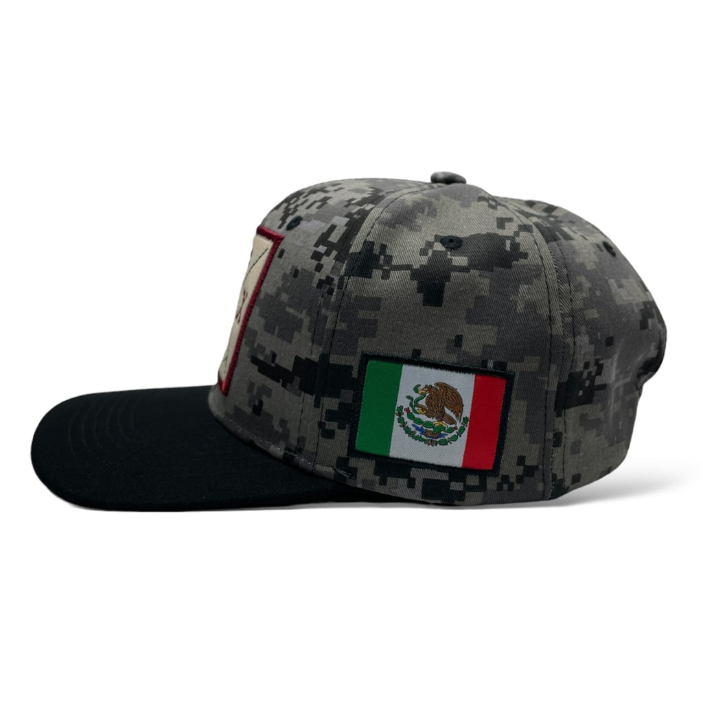 Mexico Baseball Cap - Camo Mexican Baseball Snapback Hats