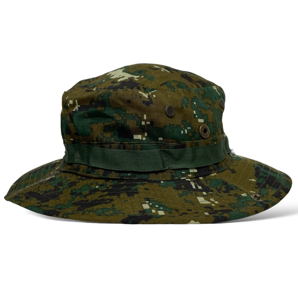 2 Men’s Wide Brim Camo Bucket Hat – Fishing, Hiking, Hunting Cap