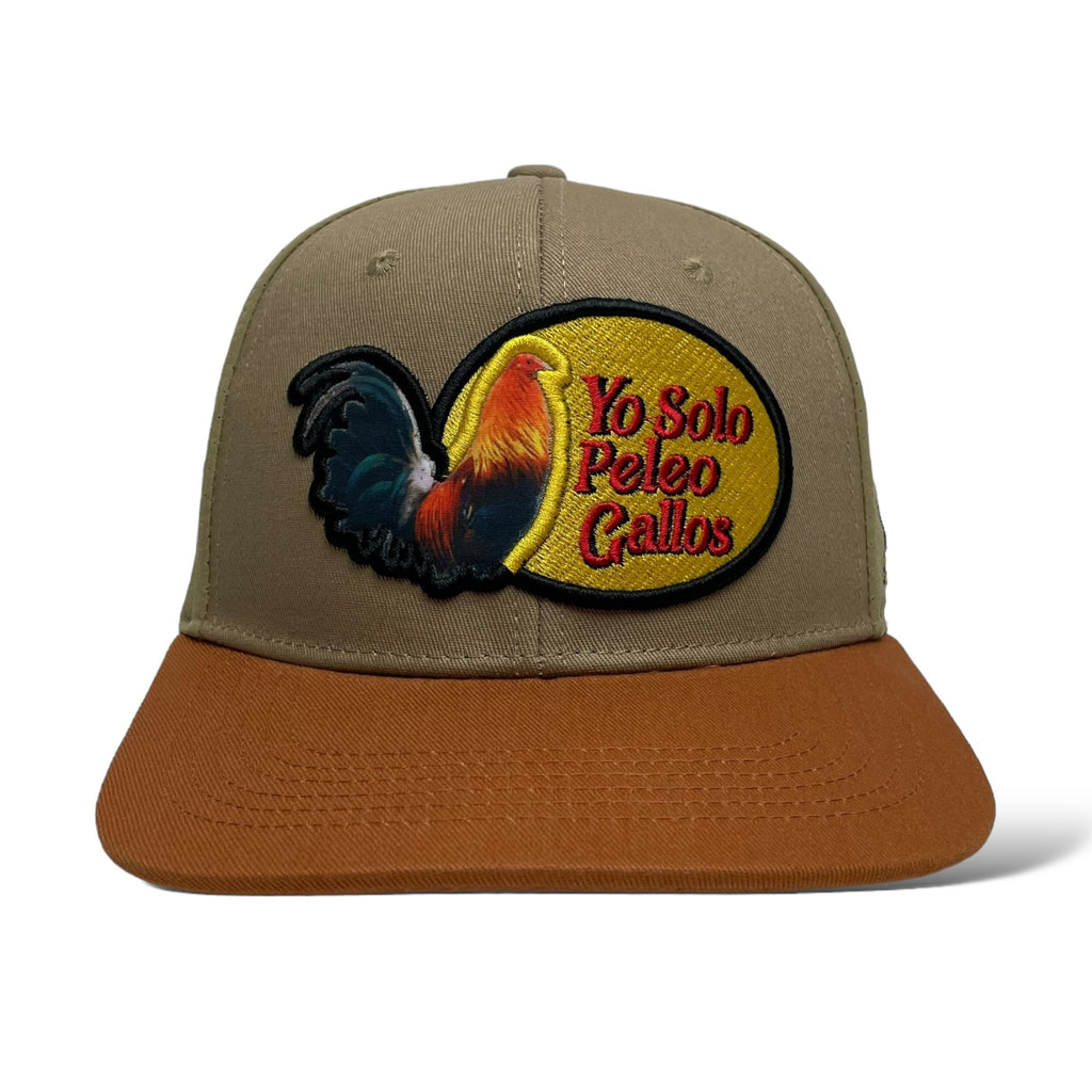 Yo Solo Peleo Gallos Men's Baseball Cap - Embroidered Rooster Snapback