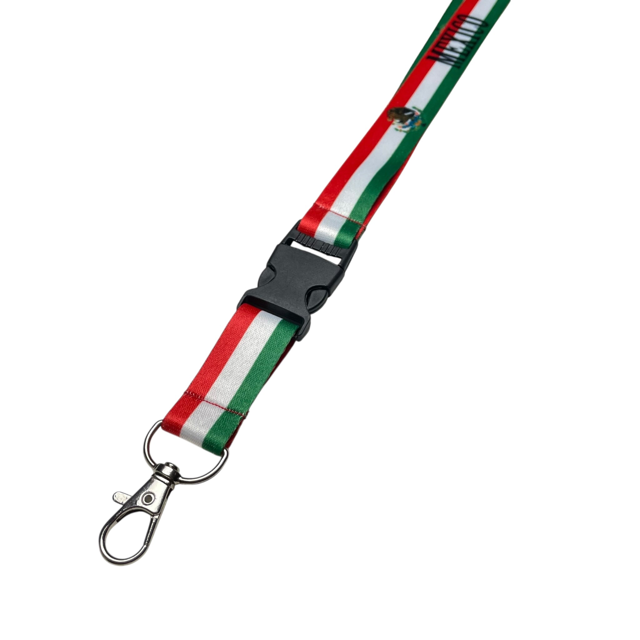 12 Mexico Flag Lanyard Keychain ID Holder Neck Strap Lanyards Lot