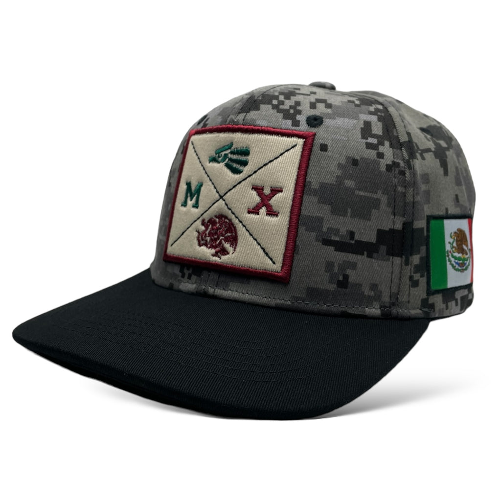 Mexico Baseball Cap - Camo Mexican Baseball Snapback Hats