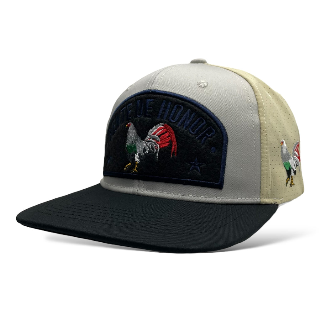 Mexico Baseball Snapback Cap - Embroidered Mexican Rooster Design Hats