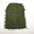 Distressed Knit Full-Face Balaclava Ski Mask - Green Winter Hip-Hop Headgear