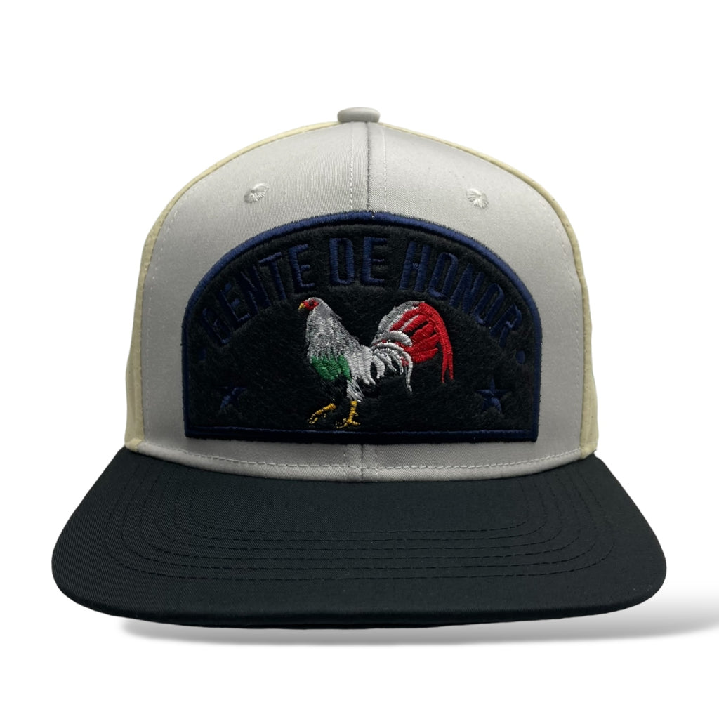 Mexico Baseball Snapback Cap - Embroidered Mexican Rooster Design Hats