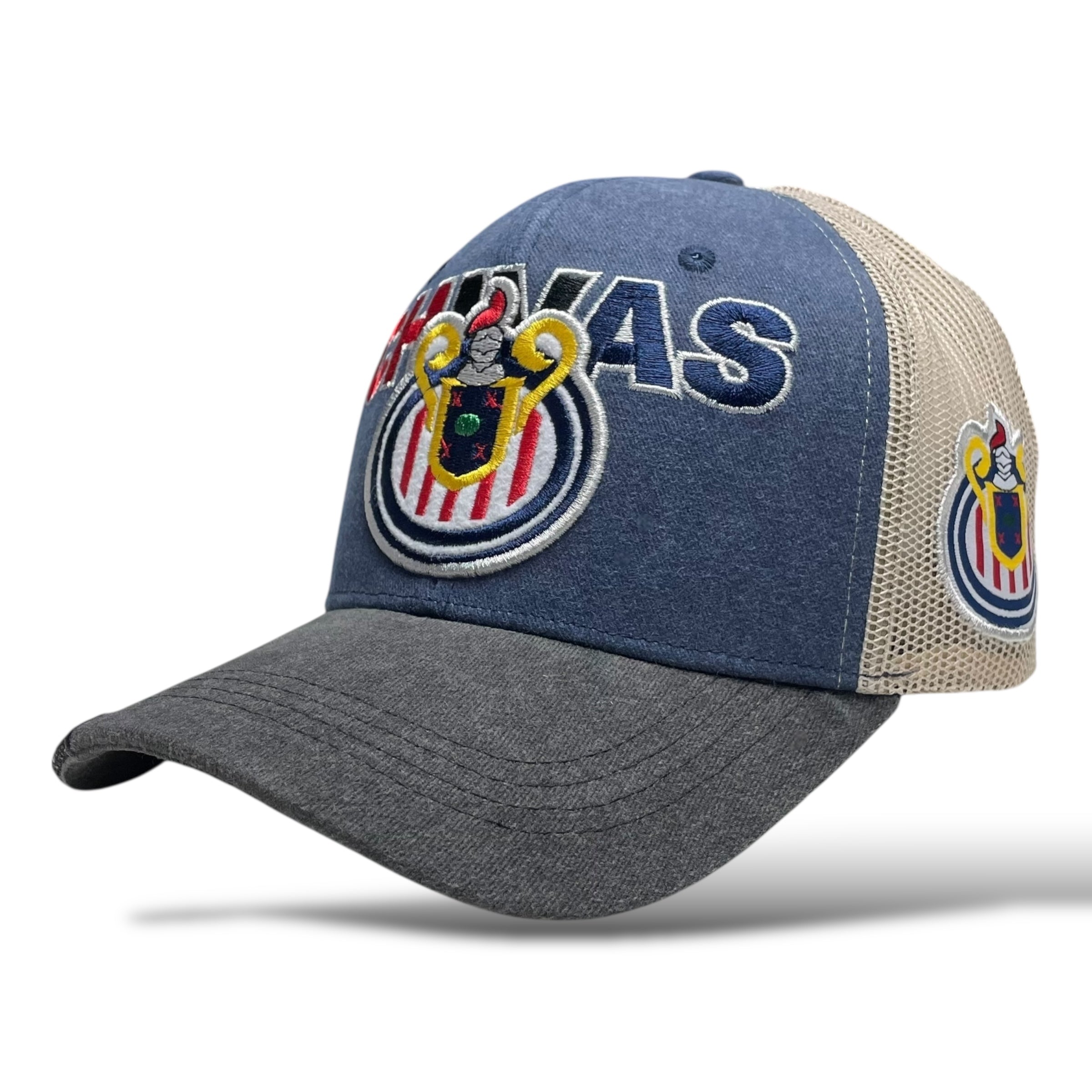 Gorra Mexicana Chivas de Guadalajara Snapback, Visera Curvada