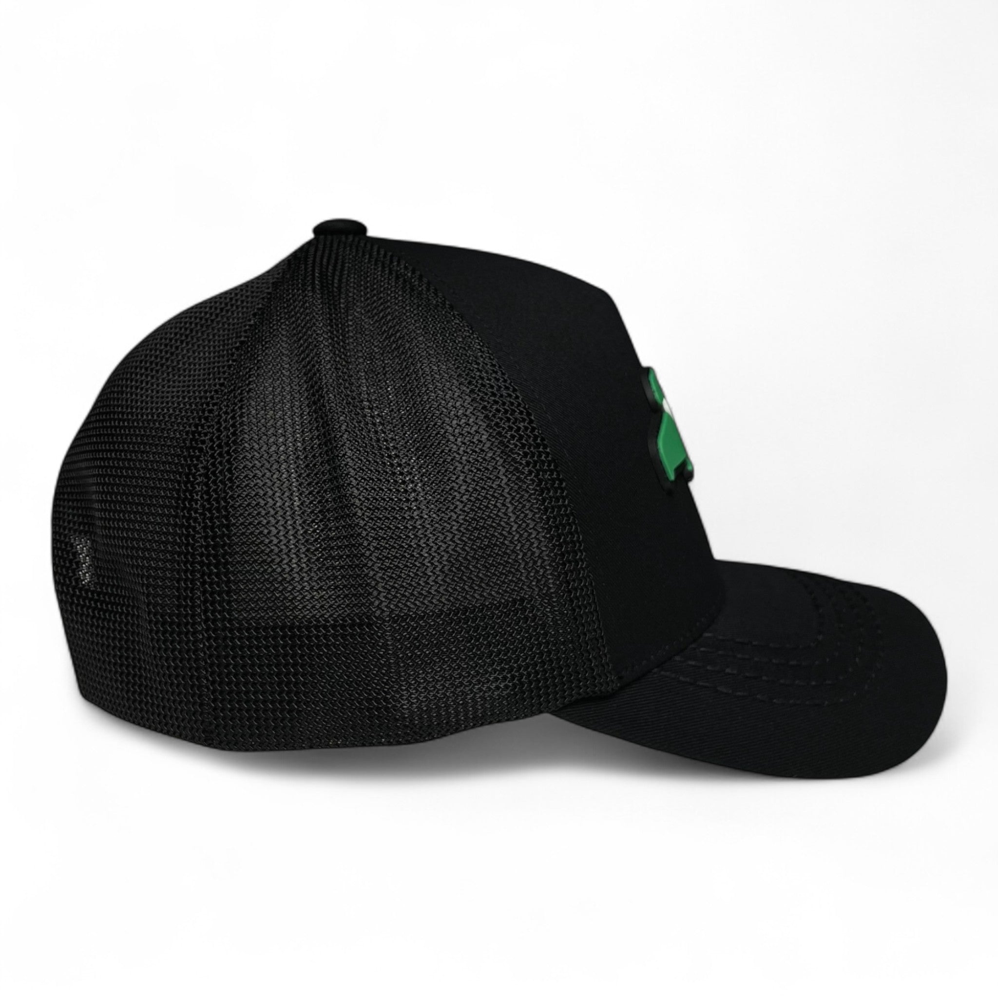 Hecho en Mexico PVC Eagle Patch Mesh Back Baseball Cap
