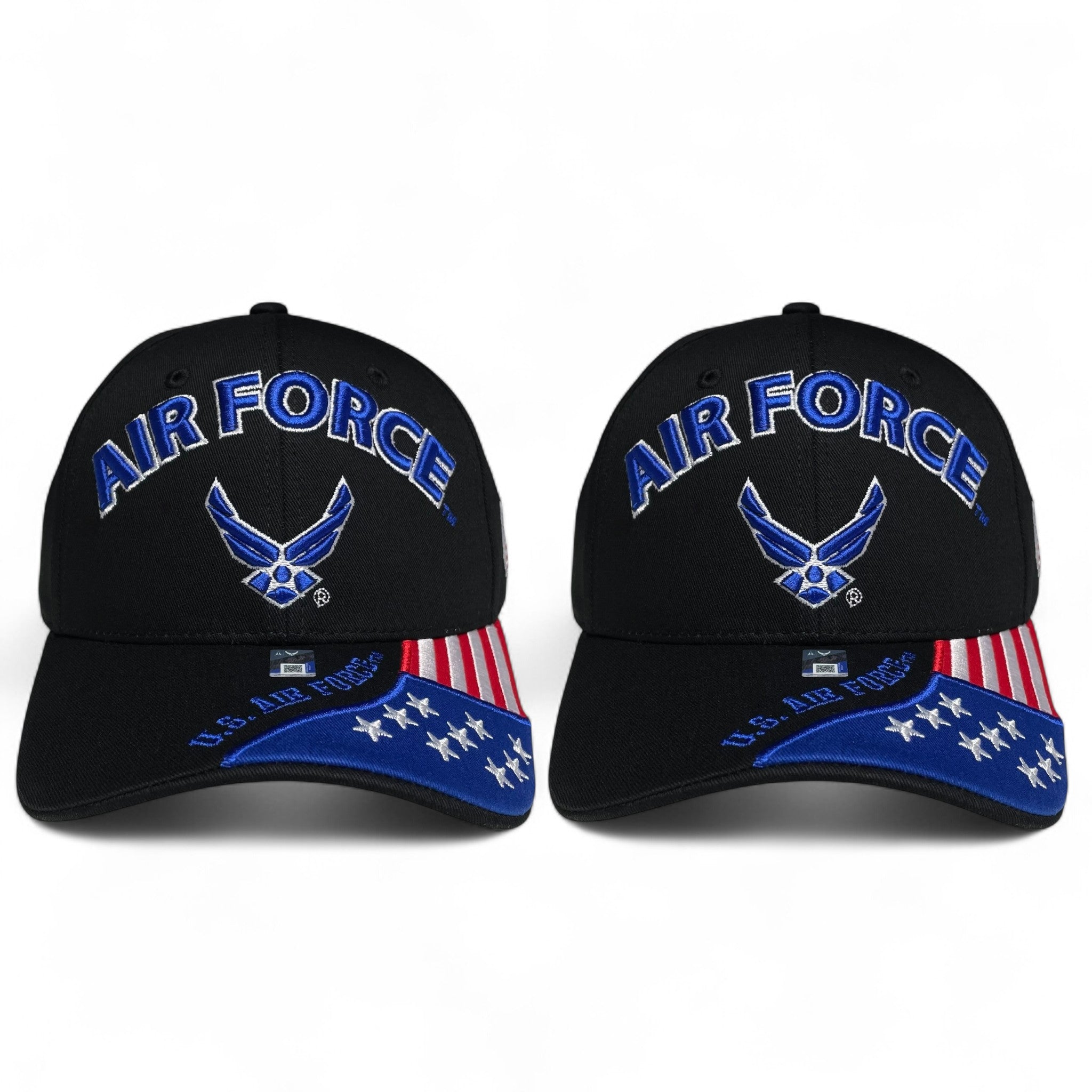 U.S. Air Force Embroidered Baseball Cap – Official Licensed Military Hat Black