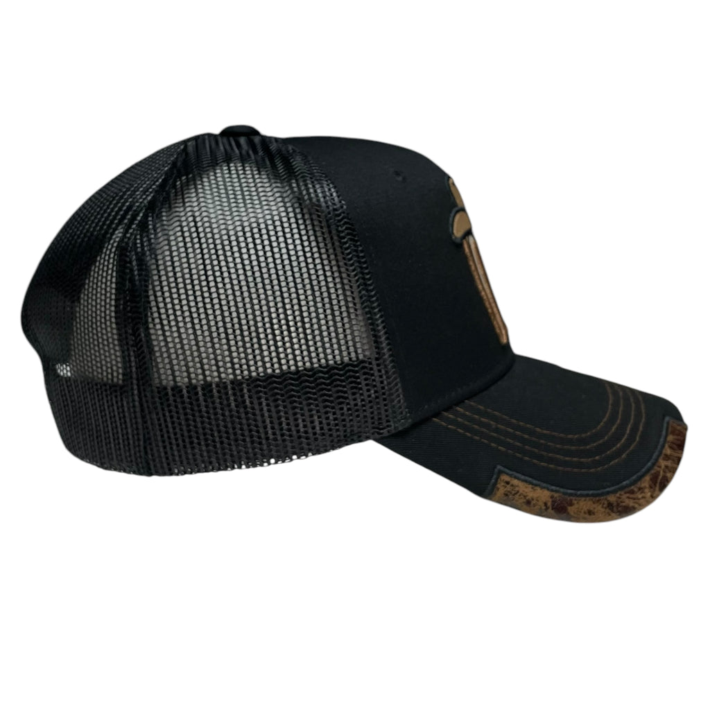 Mexico El del Sombrero MZ Snapback Hat – Black Embroidered Cap, Adjustable Fit