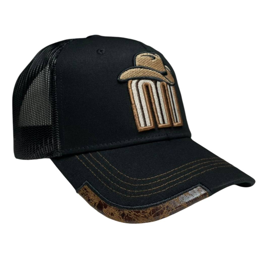 Mexico El del Sombrero MZ Snapback Hat – Black Embroidered Cap, Adjustable Fit