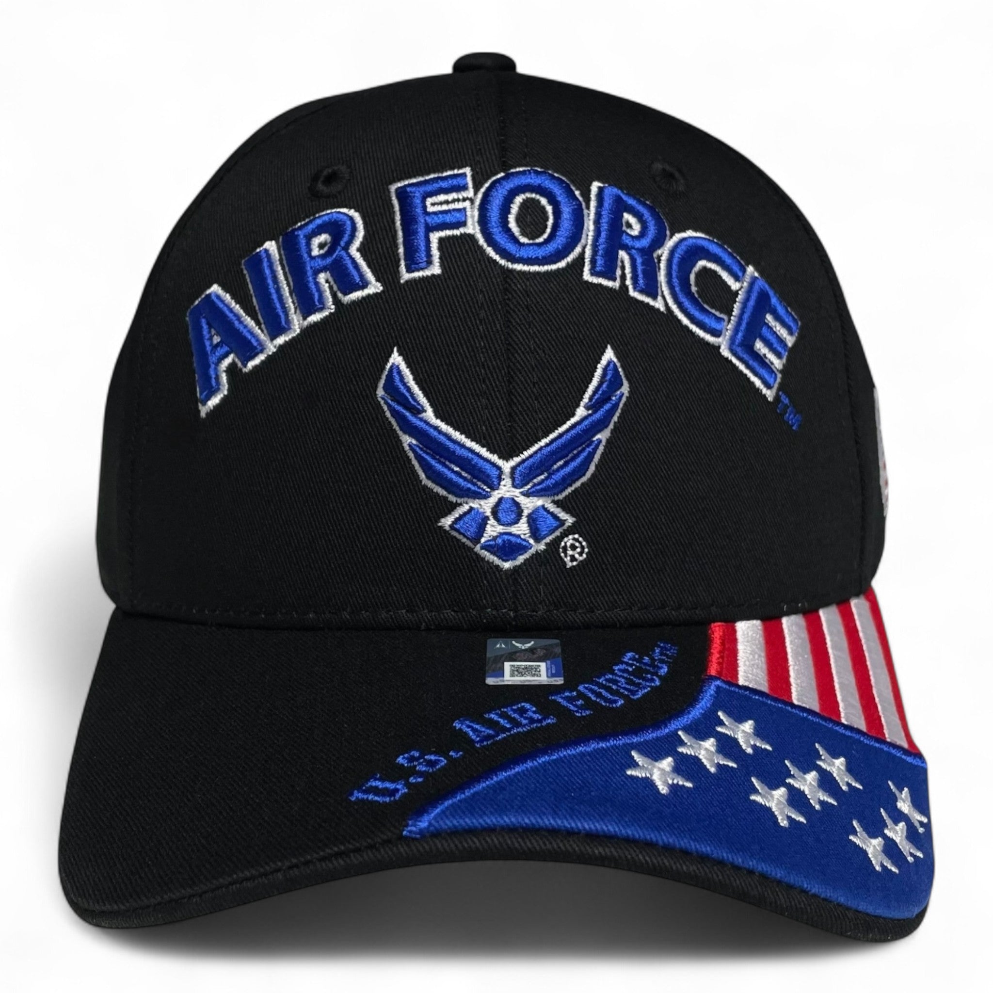 U.S. Air Force Embroidered Baseball Cap – Official Licensed Military Hat Black
