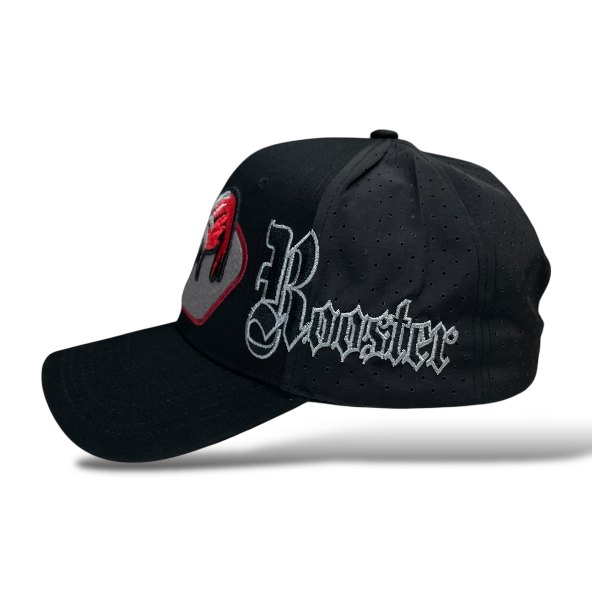 El Gallo Mexican Rooster Western Style Snapback Cap Black