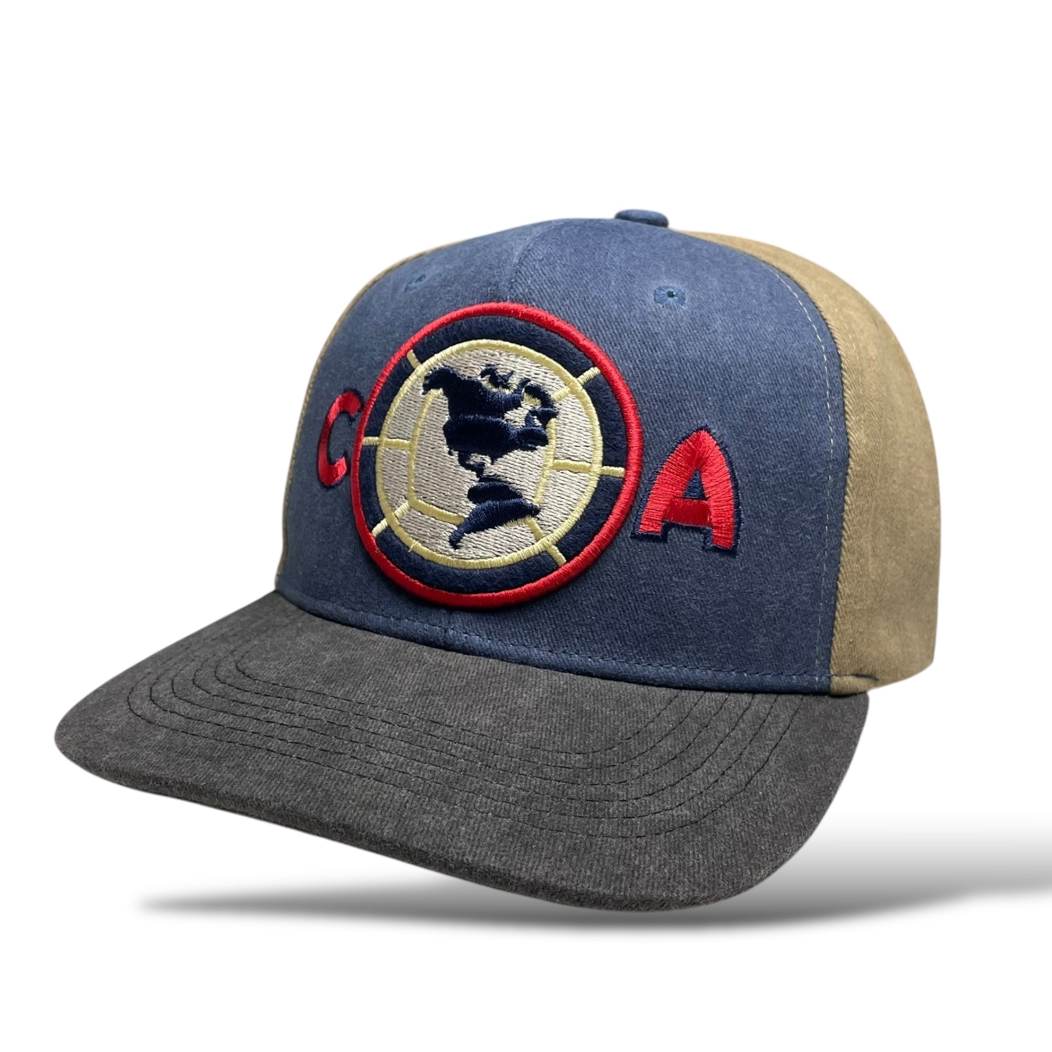 Gorra Mexicana Club America Snapback Visera Plana