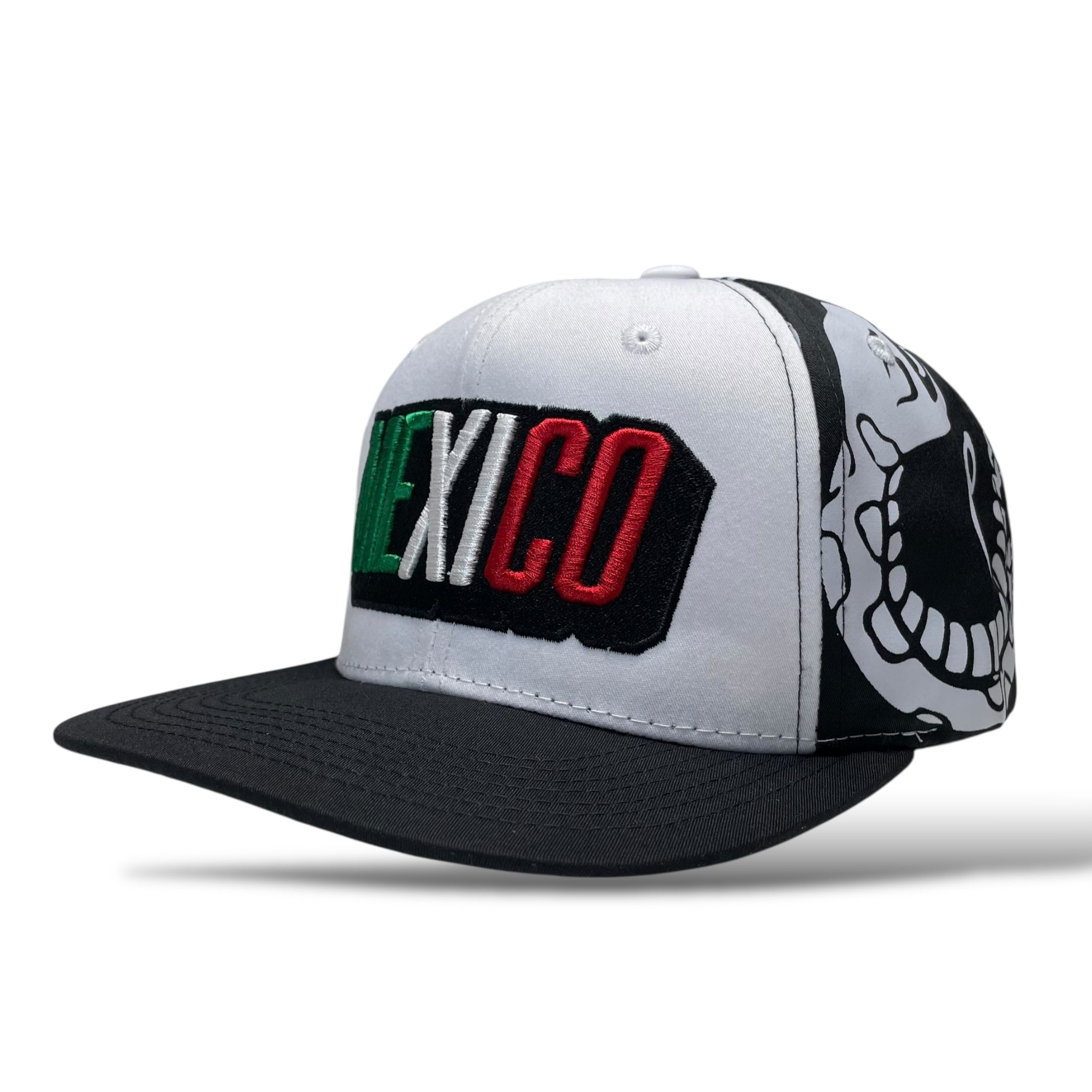 Mexico Embroidered Snapback Baseball Cap, Mexican Flag Hat