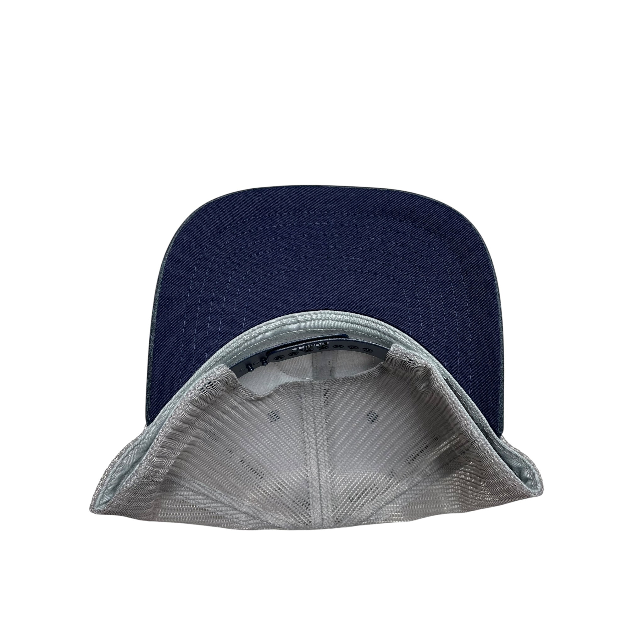 Mexico Rooster Leather Patch Trucker Hat – Canvas Curved Brim