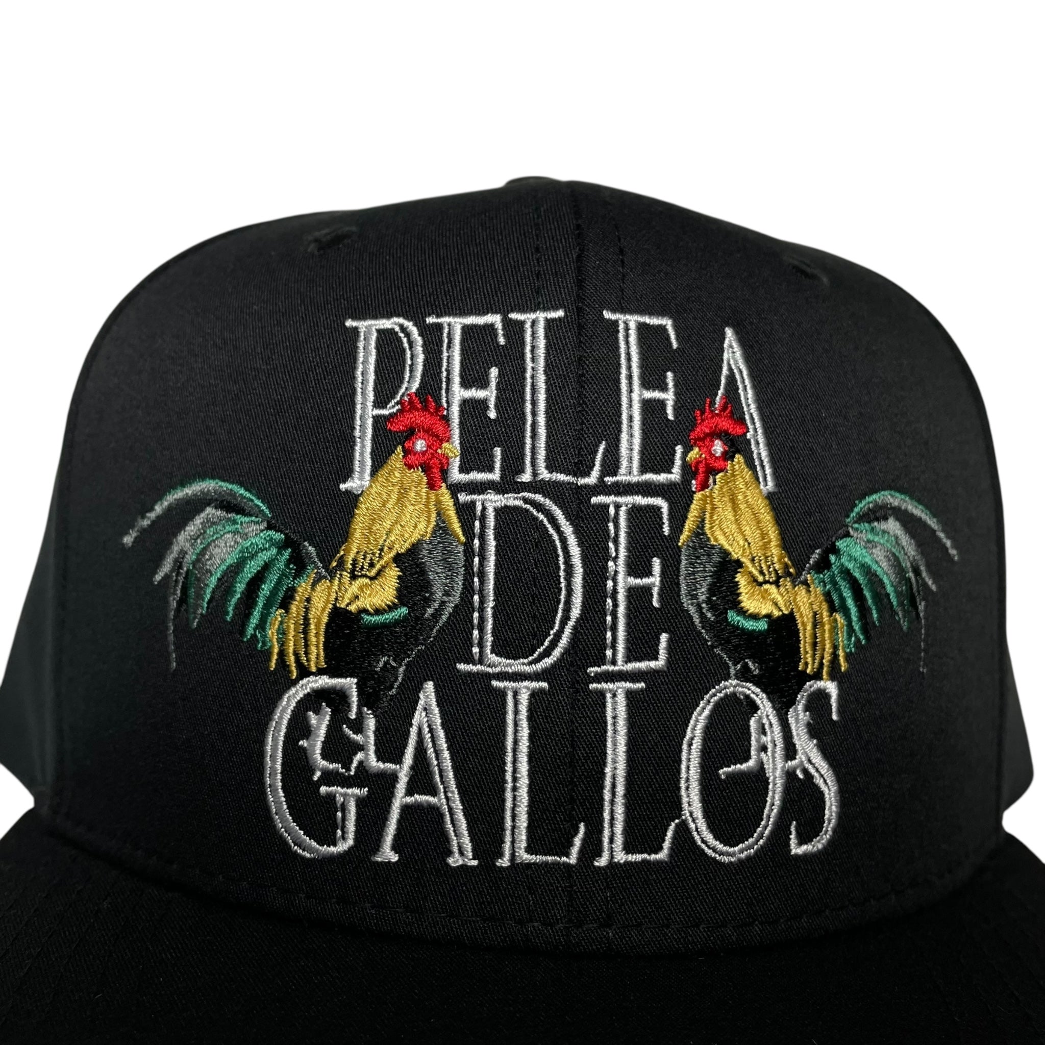Mexico Gallos Rooster Embroidered Snapback Baseball Cap