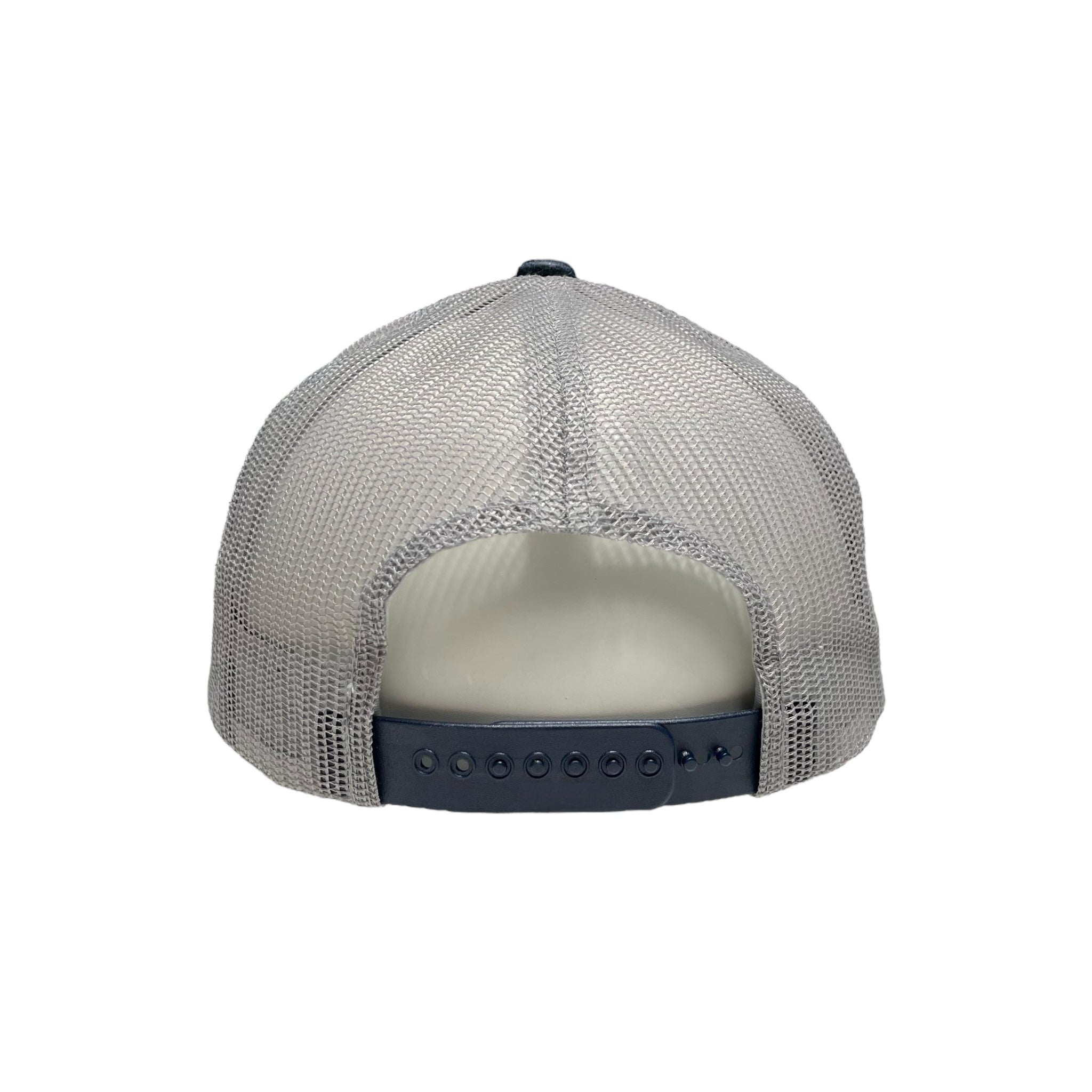 Mexico Rooster Leather Patch Trucker Hat – Canvas Curved Brim