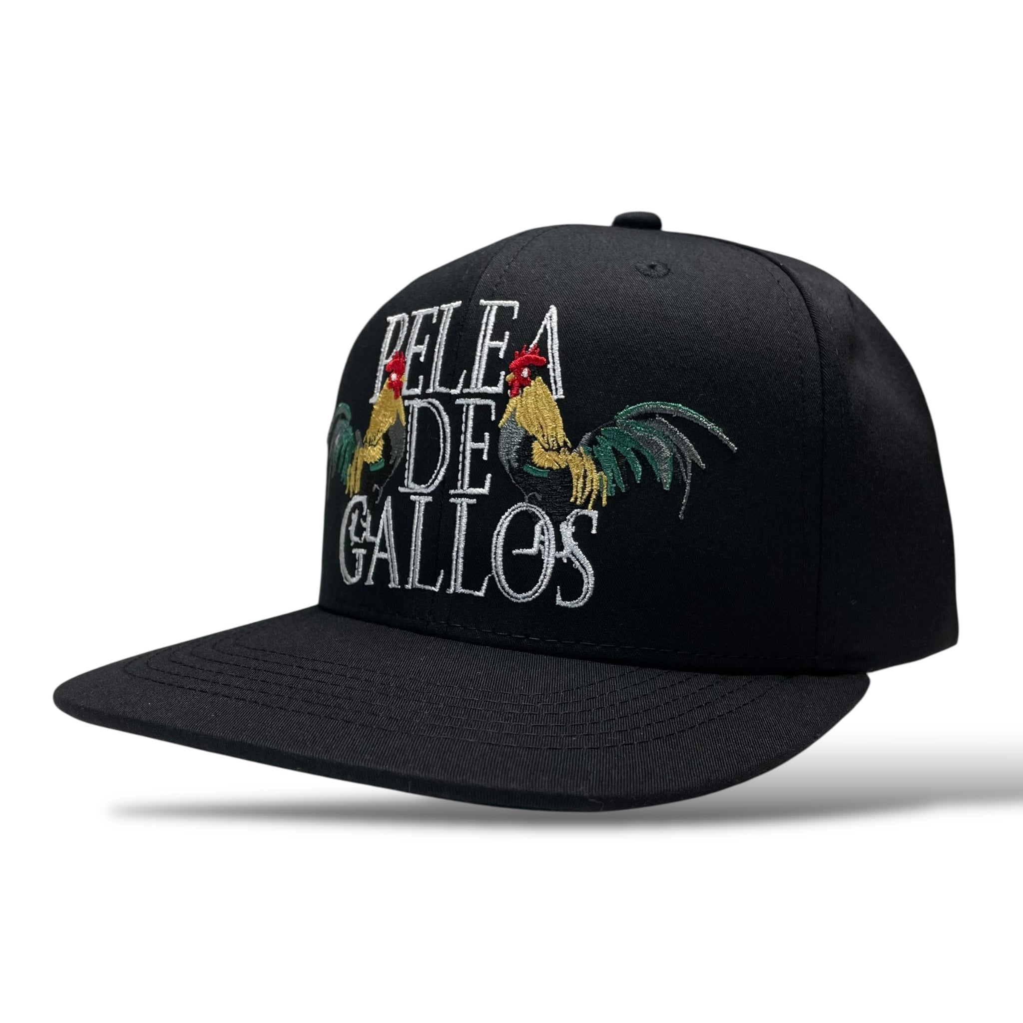 Mexico Gallos Rooster Embroidered Snapback Baseball Cap