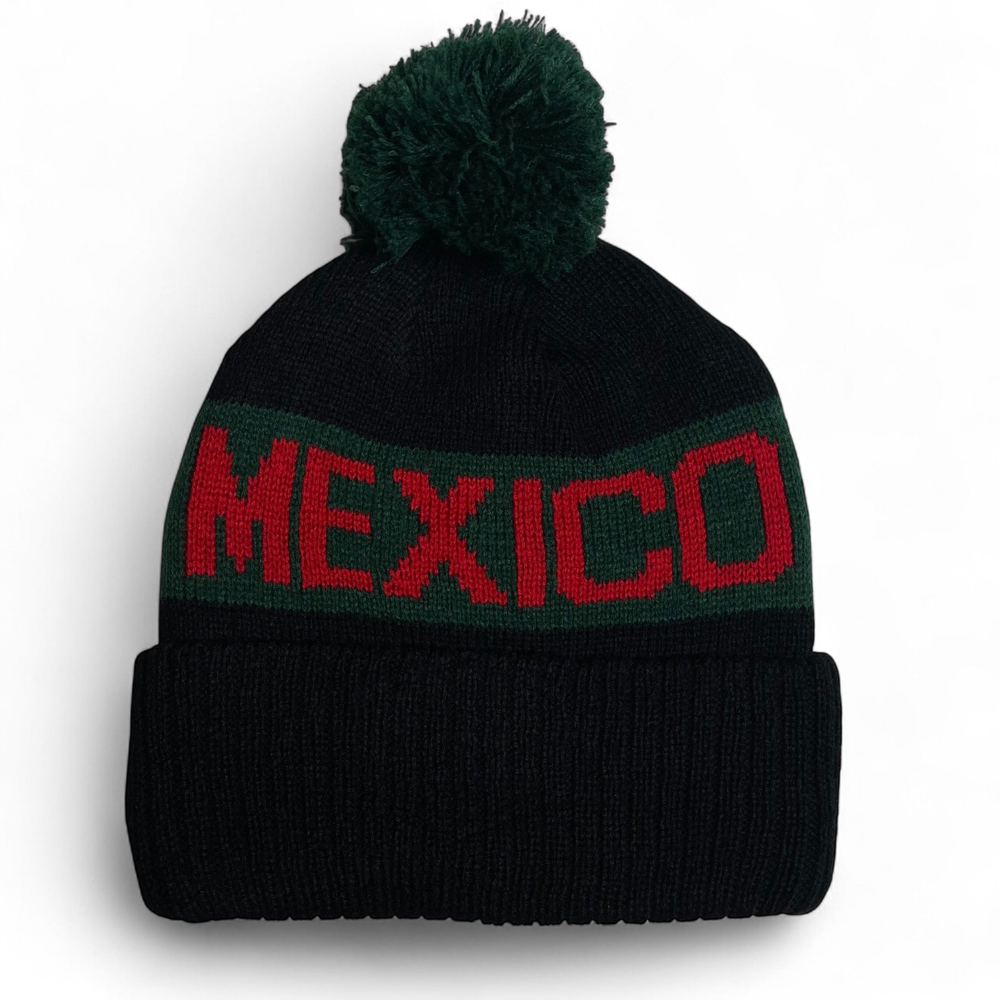 Gorro de invierno Hecho en Mexico con Parche Águila
