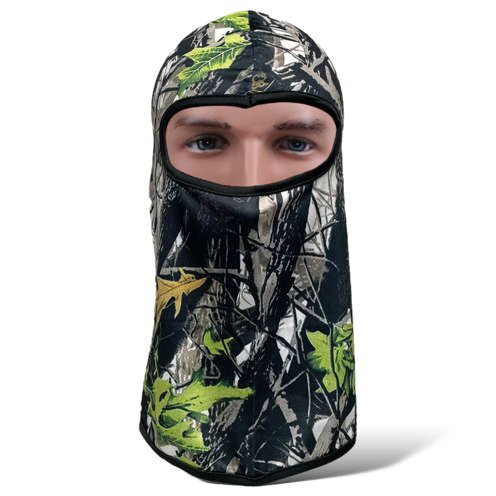 Camouflage Balaclava Full Face Mask: UV Protection, Windproof