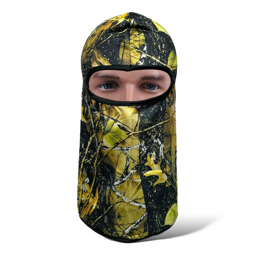 Camouflage Balaclava Full Face Mask: UV Protection, Windproof