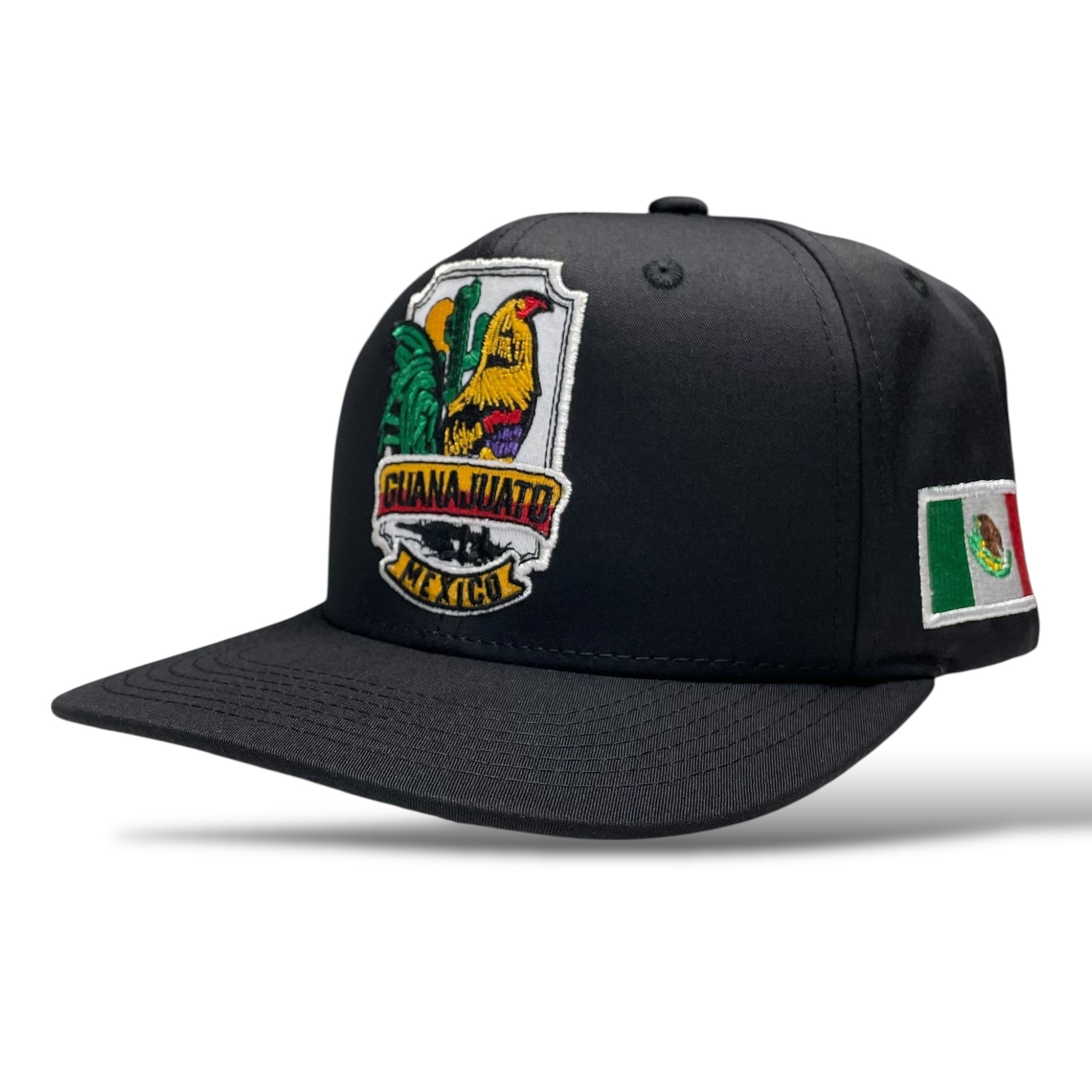 Mexico Guanajuato Rooster Embroidered Snapback Baseball Cap