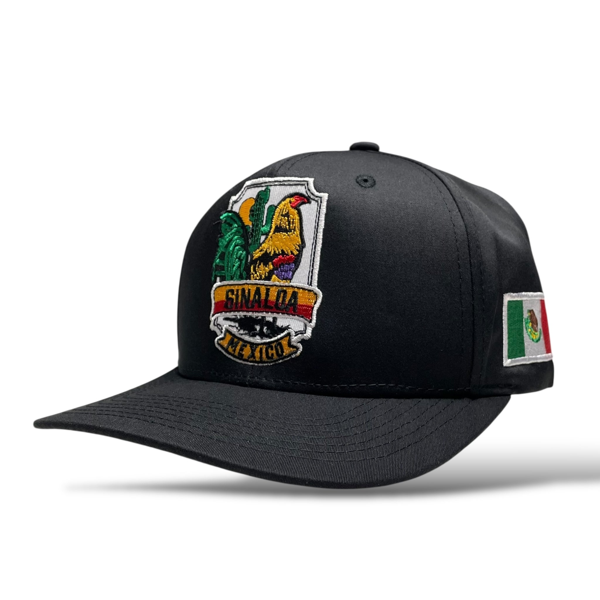 Mexico Sinaloa Rooster Embroidered Snapback Baseball Cap