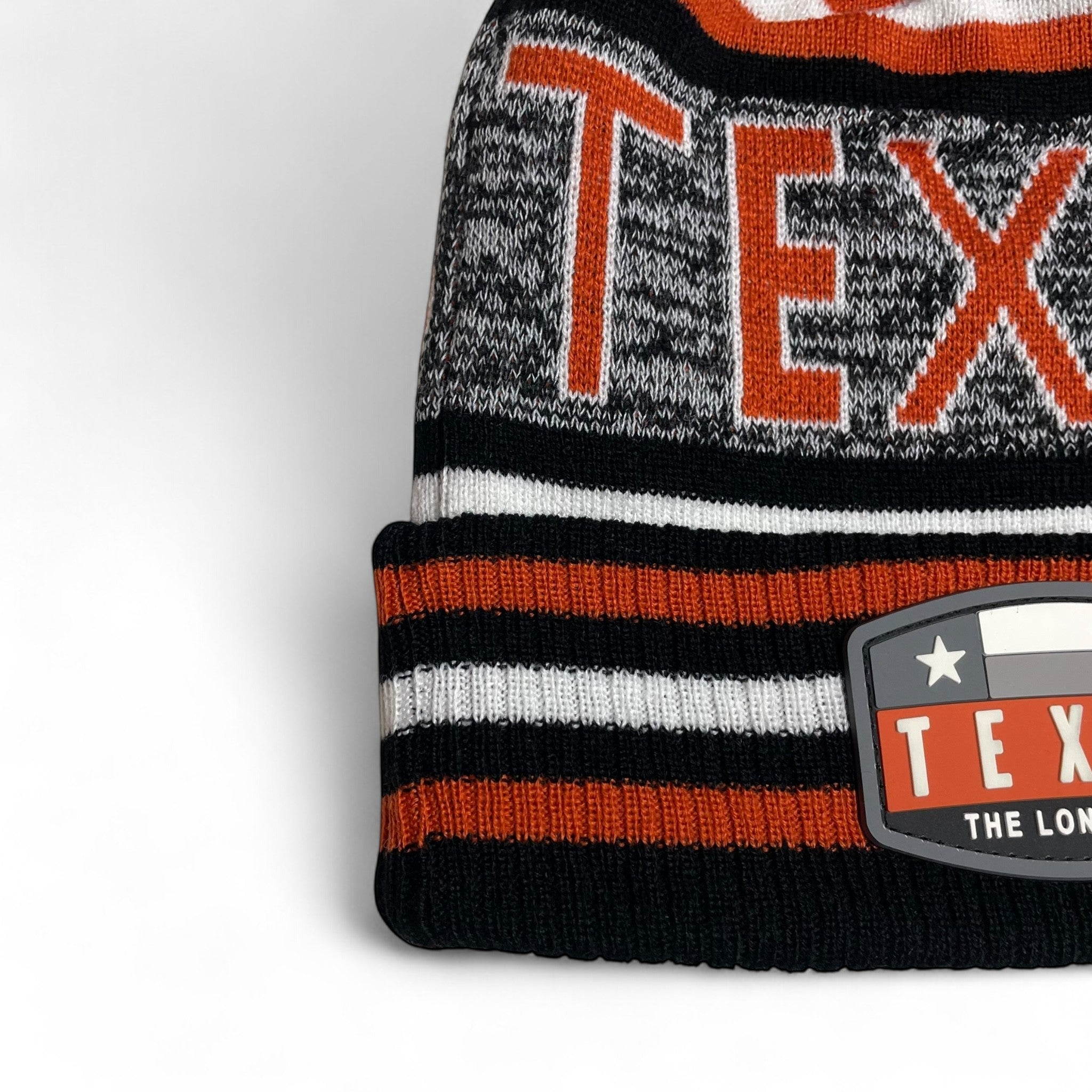 Texas Pom Beanie Winter Hat – Warm Knit Hat for Men & Women
