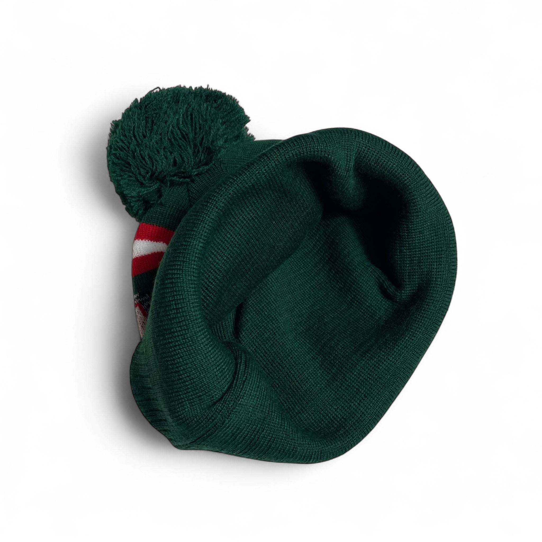 Hecho en Mexico Eagle Pom Beanie Winter Hat