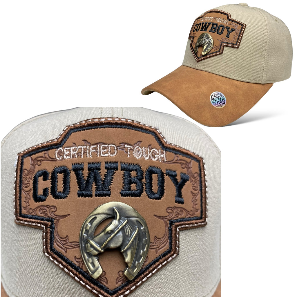 Cowboy Horseshoe Adjustable Hats