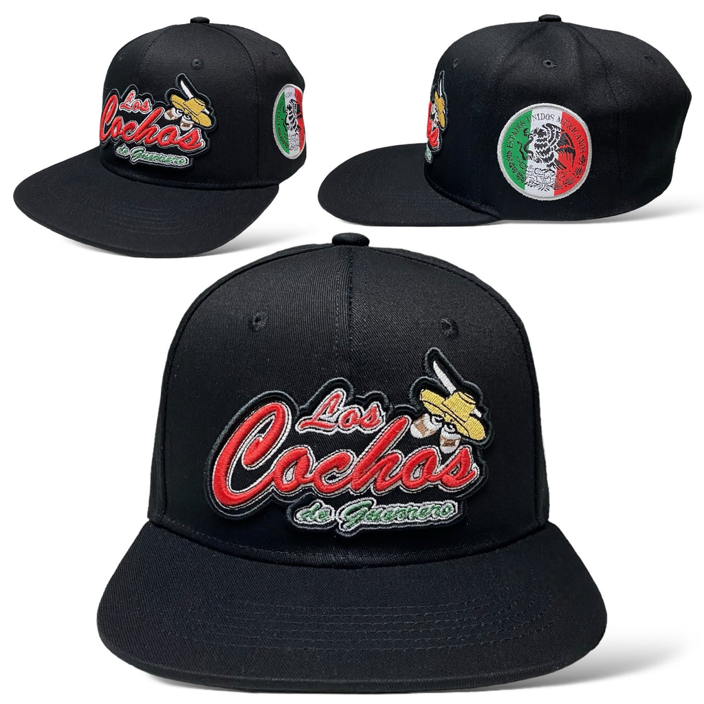 Los Cochos de Guerrero Baseball Cap - Mexico Baseball Snapback Hats