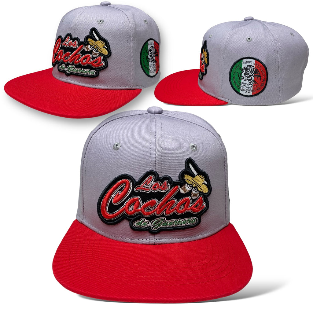 Los Cochos de Guerrero Baseball Cap - Mexico Baseball Snapback Hats