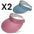 2 Women Wide Brim Visor Hat UV Sunblock Fits All