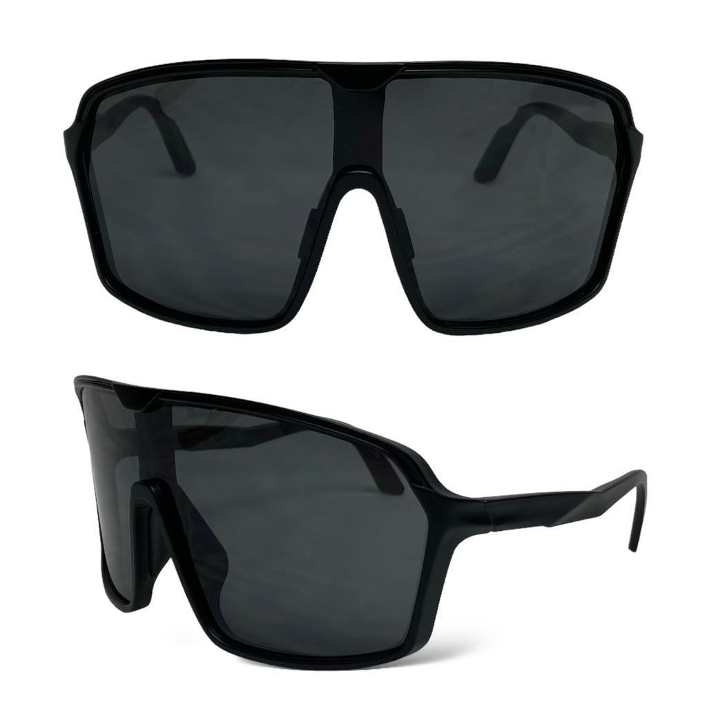 Unisex Oversized Sports Sunglasses for Skiing, Snowboarding, Biking, and Running