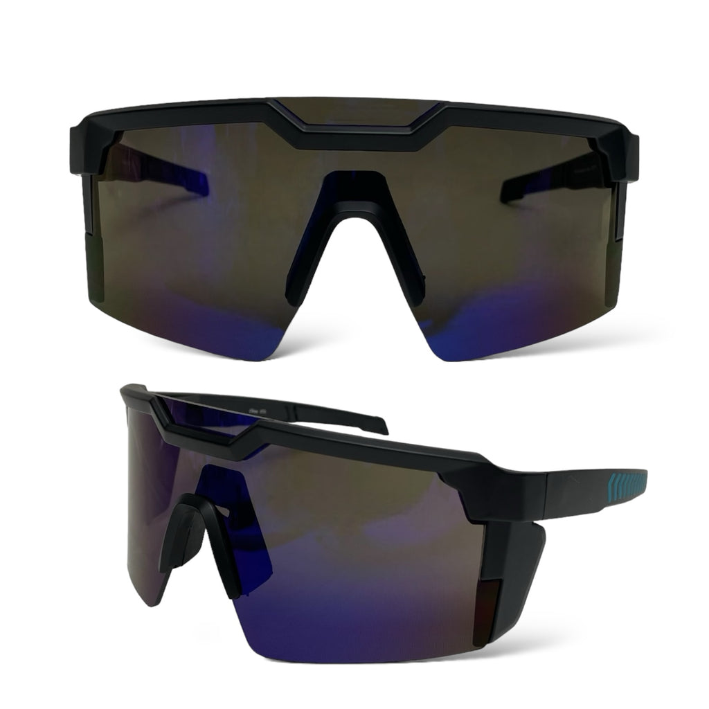 Unisex Oversized Sports Sunglasses for Skiing, Snowboarding, Running, and Biking